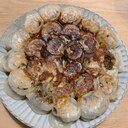 五香粉香る！小松菜と椎茸の焼き餃子